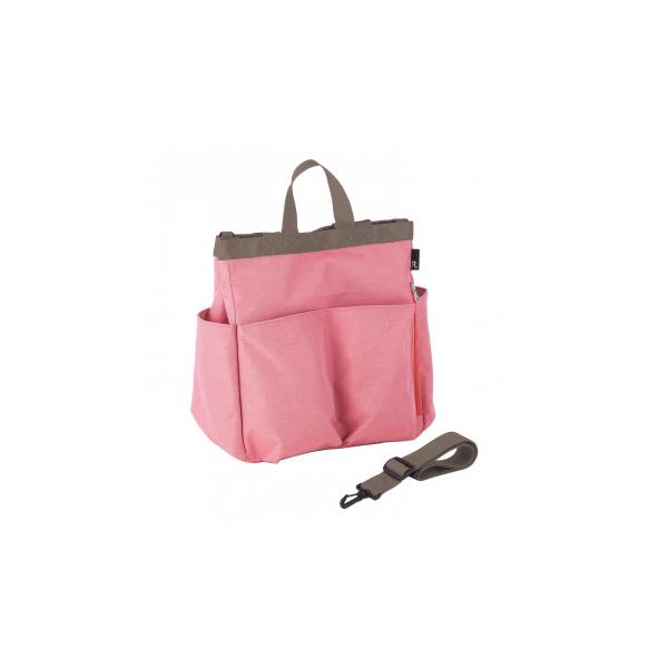 たっぷり11ポケットがうれしい、便利なママバッグです。汚れや水滴に強い撥水加工(完全防水ではありません)。自立性があり、入り口が大きく開くため、中の荷物の出し入れがスムーズ。内側側面のポケットは浅くしてあり、ストローマグなどの収納におすすめ...