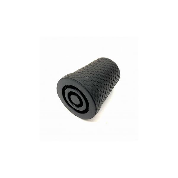 ケイ・ホスピア杖アクセサリー杖先ゴム　交換用格子柄　19mm　黒