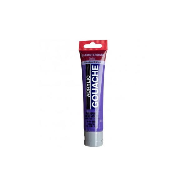 アムステルダム アクリリックガッシュ 70ml　パーマネントブルーバイオレット　AAG70 568　410103