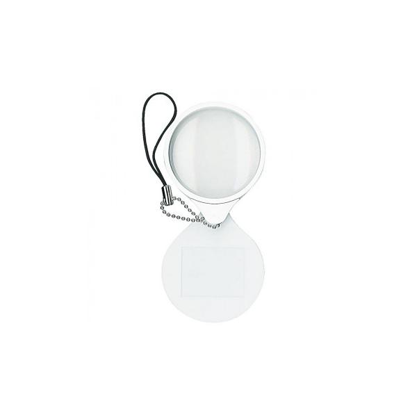 ストラップが付いており、携帯電話・鍵・手帳・バッグなどに取り付けることができます。