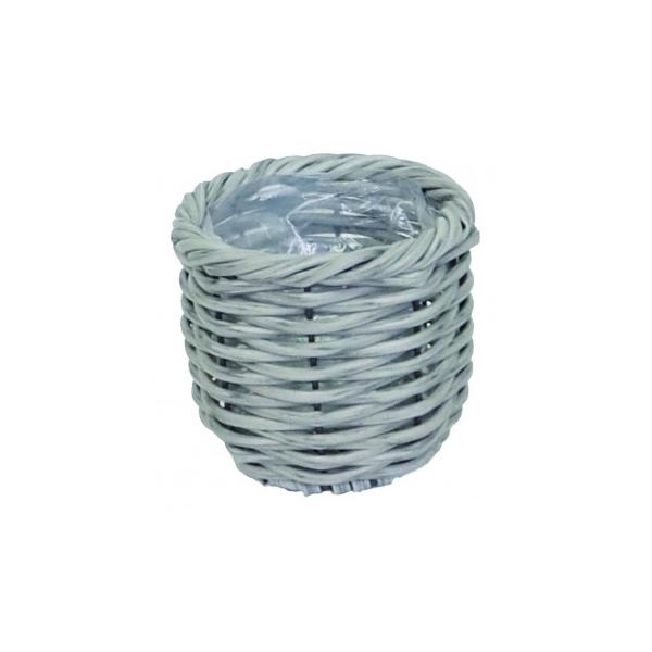 内側にビニールが付いているのでプランターカバーとして◎