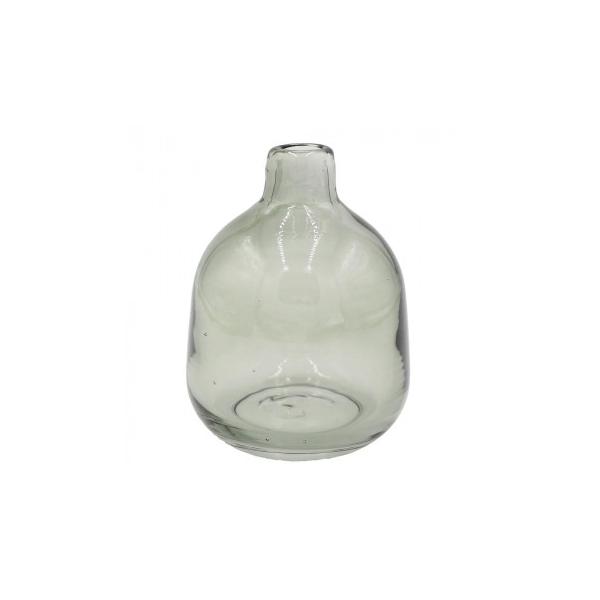 ぽってりとした厚みが可愛いです。優しいグリーンカラーのガラスシリーズです。