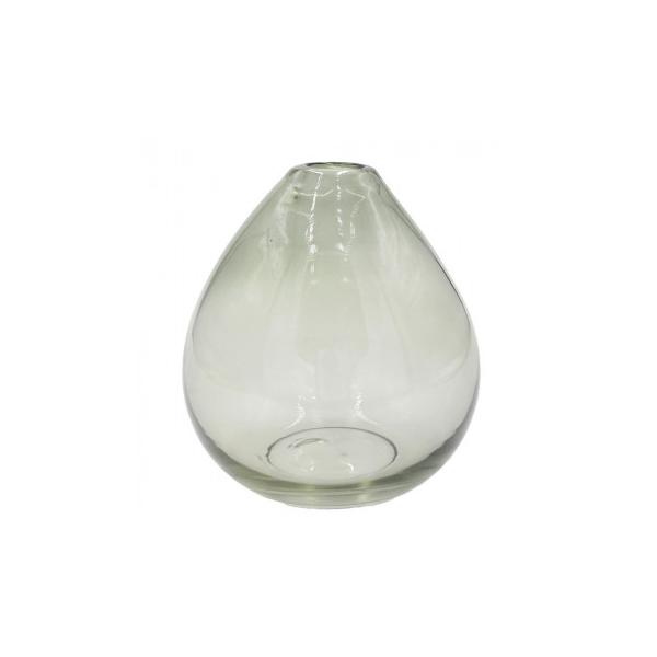 ぽってりとした厚みが可愛いです。優しいグリーンカラーのガラスシリーズです。