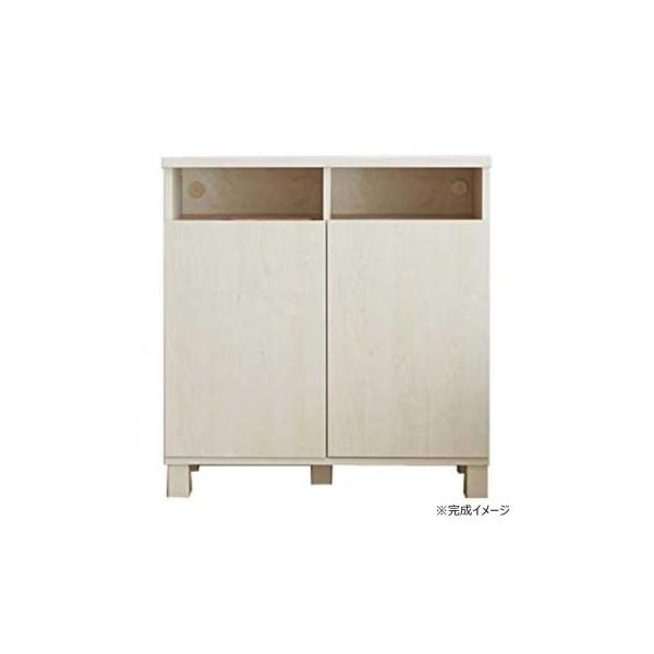 日本製組立家具 リビングボード 収納キャビネット CO-NC-8075CT