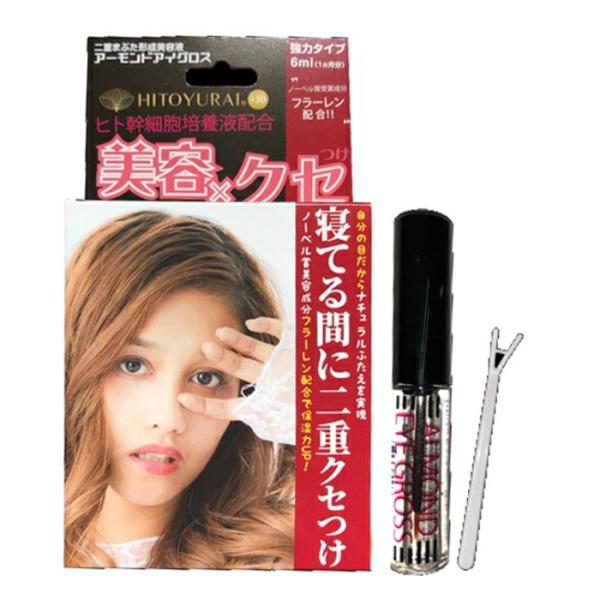 粘着力と肌への負担にとことんこだわった二重形成のりです。今話題の成分フラーレンとヒト幹細胞エキスをたっぷり配合。塗って寝るだけ朝は簡単にぬるま湯で洗い流せるので繰り返し簡単に継続できます。■内容量：6ml■検索キーワード二重まぶた 瞼 二重...