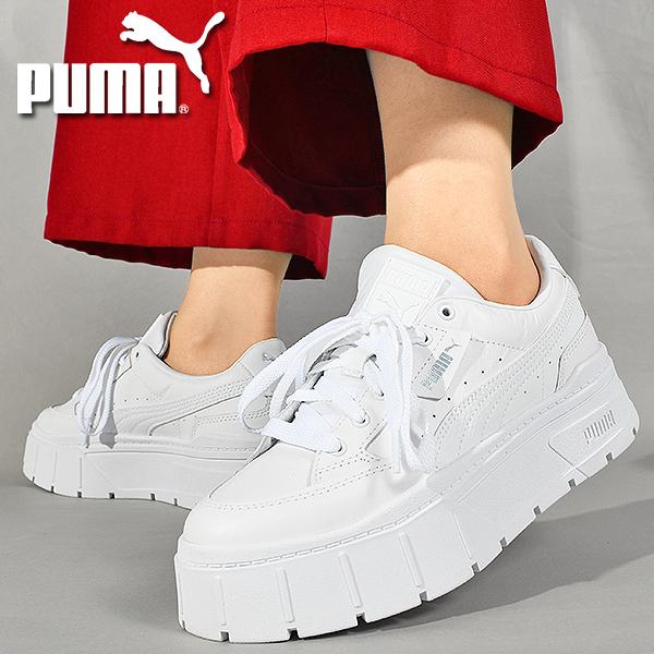PUMA プーマ レディース 厚底 スニーカー ヒール高4.5cm モー PUMA プーマ レディース 厚底 スニーカー ヒール高4.5cm モー