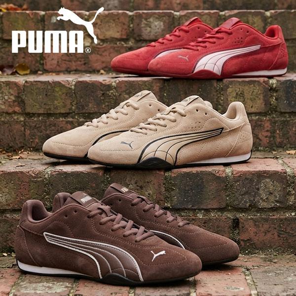 2026秋冬新色 プーマ レディース 薄底 スニーカー PUMA キャッチ SD スウェード スエード ローカット シューズ 靴 402681