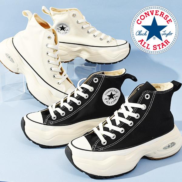 CONVERSE 厚底 コンバース オールスター スニーカー レディース CONVERSE 厚底 コンバース オールスター スニーカー レディース