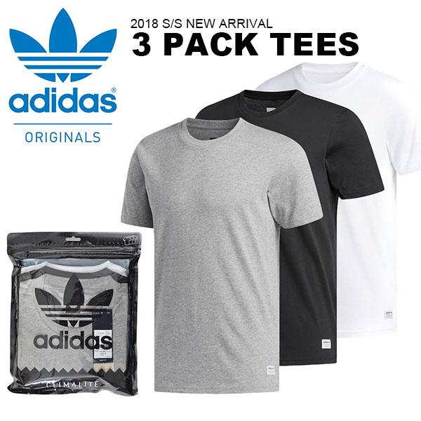 adidas 3 pack t shirts