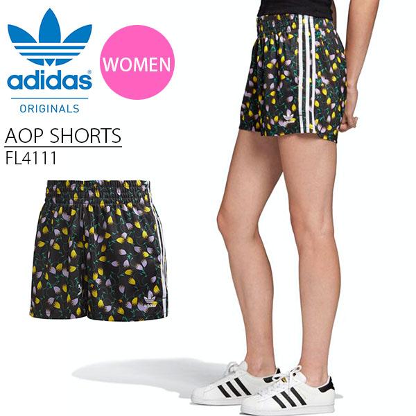 ショートパンツ Adidas Originals アディダス オリジナルス レディース Aop Shorts ショーツ 短パン 花柄 ブラック 黒 2020夏新作 Gvo73 Gvo73 Ray Green 通販 Yahoo ショッピング