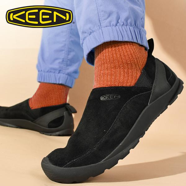 KEEN アウトドアスニーカー 生成り/ブラック KEEN キーン アウトドアスニーカー メンズ ジャスパー