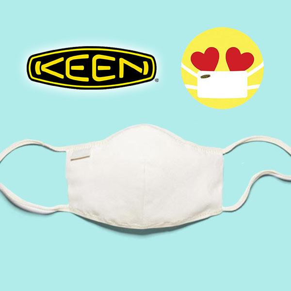 KEEN ゆうパケット発送！送料無料 同梱不可 キーン マスク 2枚