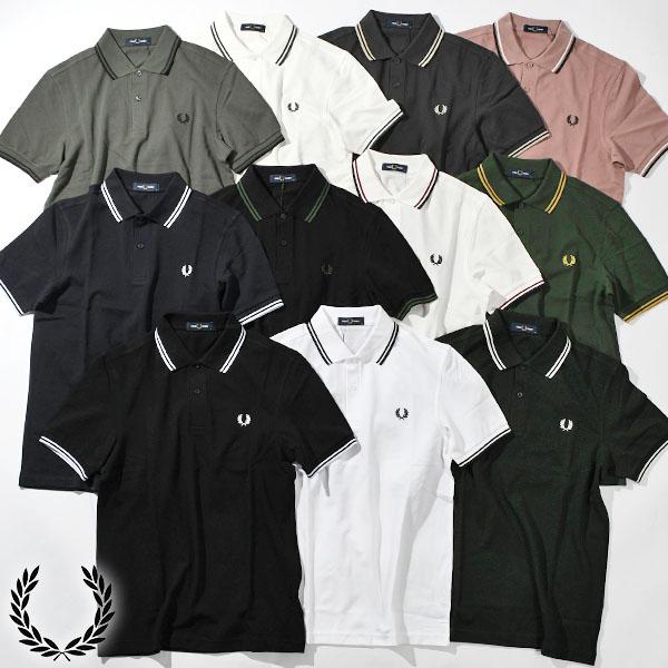 フレッドペリー ポロシャツ FRED PERRY メンズ ツイン ティップド