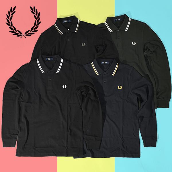 FRED PERRY（フレッドペリー） 長袖ポロシャツ メンズ レディース ユニ