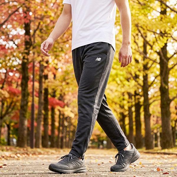 2026秋冬新作 ニューバランス ジャージパンツ  New Balance メンズ Sport ニットパンツ ブラック mp51905