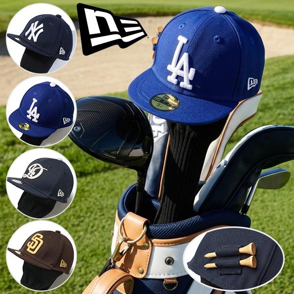 NEWERAニューエラ ゴルフキャディバッグ 同柄ドライバーヘッドカバー付 NEW ERA（ニューエラ） 2026春夏新色 ゴルフ ヘッドカバー NEW ERA