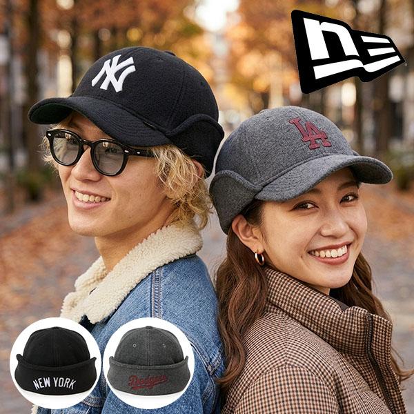 2026秋冬新作 フリップダウン ニューエラ ゴルフ キャップ NEW ERA  39THIRTY Flip Down メンズ レディース 帽子 CAP イヤーフラップ 耳当て 防寒 ポーラテック