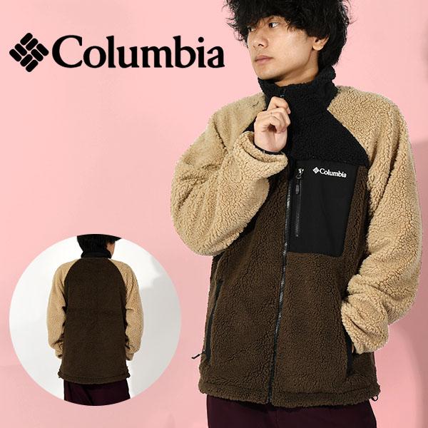 Columbia 現品限り コロンビア フリースジャケット メンズ ボア