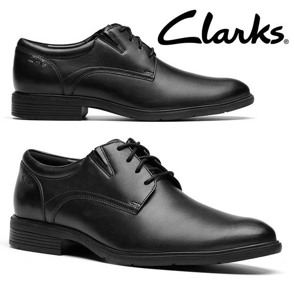 Clarks クラークス　ビジネスシューズ　ブラック黒　27.5 Clarks（クラークス） ビジネスシューズ メンズ Clarks STEADWELL LACE