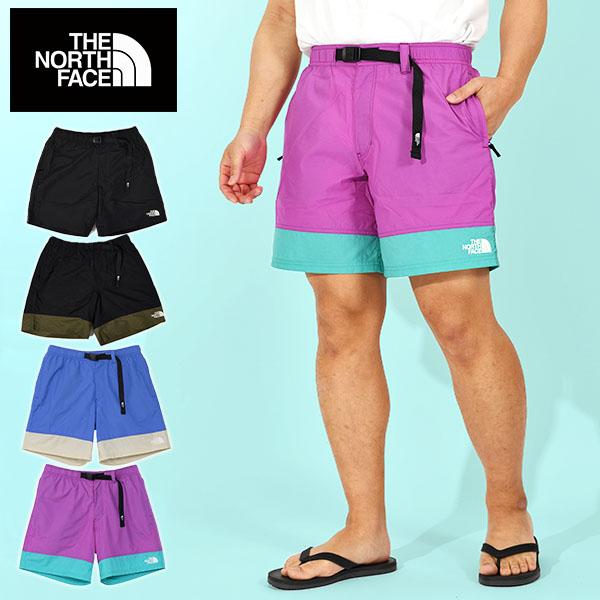 ノースフェイス 撥水 水陸両用 ショートパンツ メンズ 膝上 THE NORTH FACE ヌプシ ショート Nuptse Short ハーフパンツ  短パン NB42334 2023春夏新作