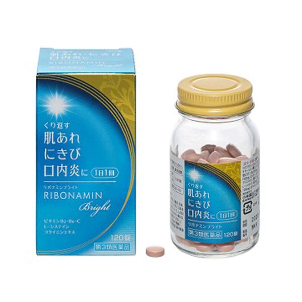 ビタミンは、バランスよく摂取することが大切です。なかでもビタミンB2とB6は関係が深く、お肌のターンオーバーに必要なビタミンとされいます。リボナミンブライトは、ビタミンB2及び活性型ビタミンB6を主体に、ビタミン、L-システイン、生薬のヨク...