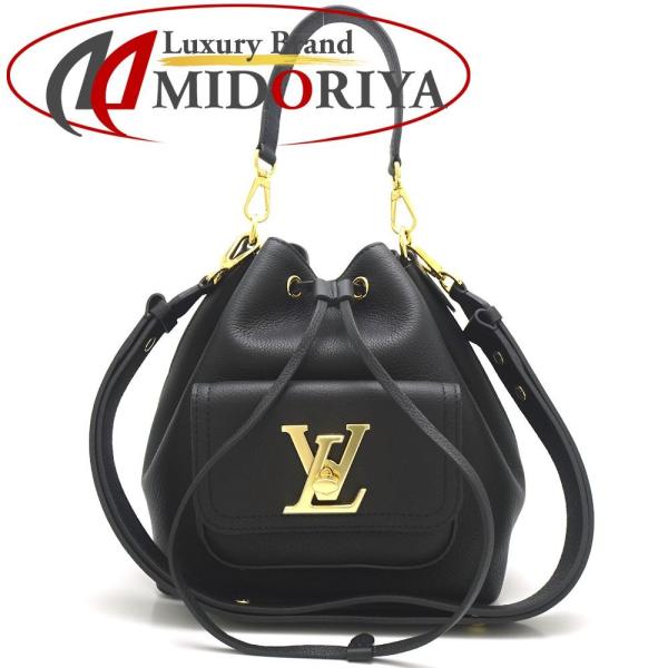 ルイヴィトンロックミー バケット ショルダーバッグ ノワール レディース カーフ LOUIS VUITTON】ルイヴィトン『ロックミー バケット』M54677