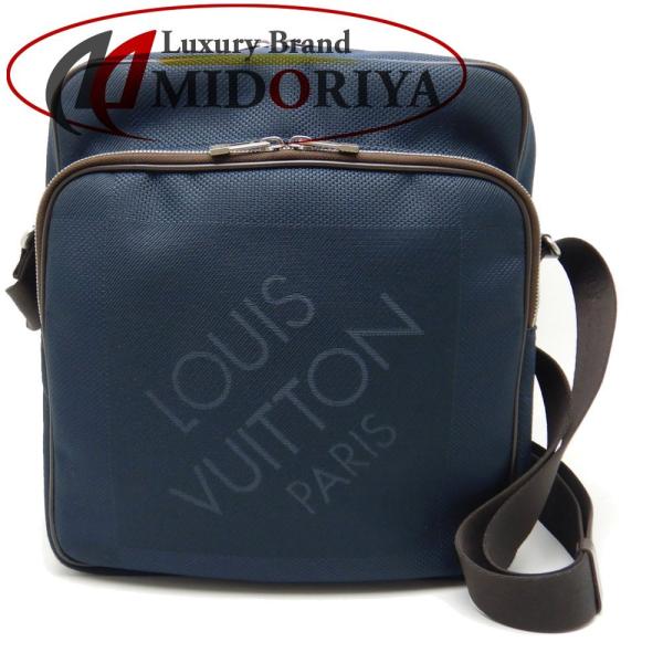 【超極美品】ルイヴィトン N41159 ダミエジェアン ピロット ブルーオセアン LOUIS VUITTON ルイヴィトン N41159 ダミエ・ジェアン ピロット