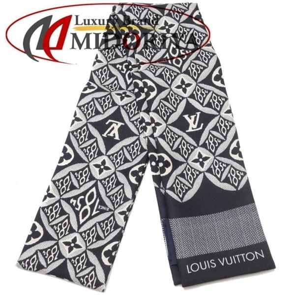 ルイヴィトン　シルクスカーフ LOUIS VUITTON ルイヴィトン バンドー マイLVタグ スカーフ
