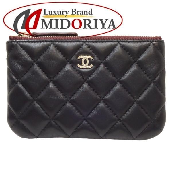 CHANEL（シャネル） ミニポーチ クラッシック カーフ ブラック A82365