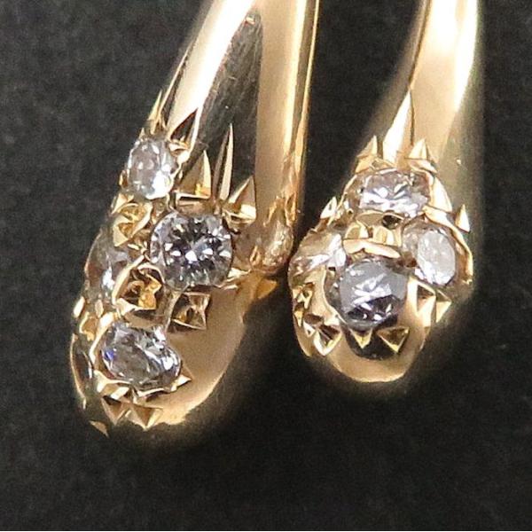 スタージュエリー STAR JEWELRY ペンダントトップ ダイヤモンド0.09ct K18YG イエローゴールド ネックレスチャーム/099727【中古】 スタージュエリー STAR JEWELRY ペンダントトップ ダイヤモンド0.09ct K18YG イエローゴールド ネックレスチャーム/099727【中古】