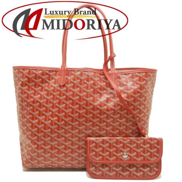 GOYARD（ゴヤール） ☆未使用 サンルイPM PVC×レザー 赤 レッド トート