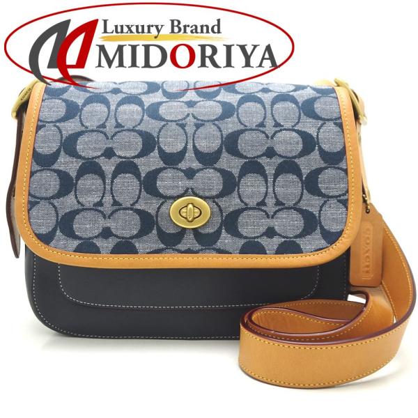 COACH トンプソン レザー メッセンジャーバッグ ショルダーバッグ ネイビー COACH トンプソン レザー メッセンジャーバッグ ショルダー