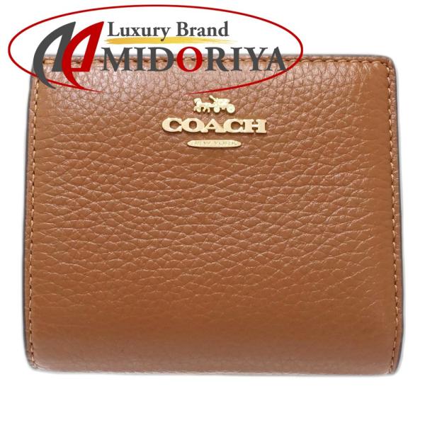 COACH ダークブラウン 二つ折り財布 COACH（コーチ） 二つ折り財布 レディース スモールウォレット C2862