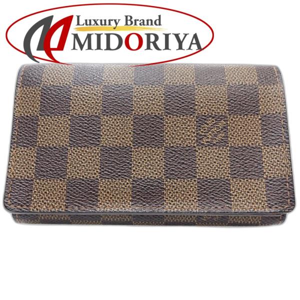 LOUIS VUITTON ルイヴィトン ダミエ 二つ折り財布 ポルトモネ ビエ