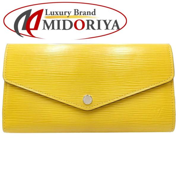 中古】LOUIS VUITTON ルイヴィトン エピ 長財布 M60589 サラ ミモザ