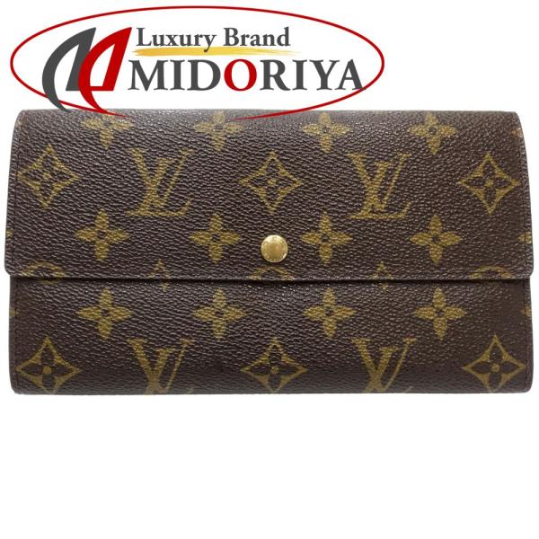 中古】LOUIS VUITTON ルイヴィトン モノグラム 長財布 M61725