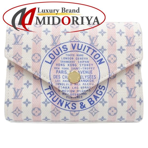 LOUIS VUITTON（ルイ・ヴィトン） 【中古】ルイヴィトン LV スタンプ三