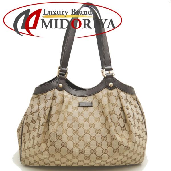 GUCCI グッチ 388919 トートバッグ GGキャンバス ベージュ