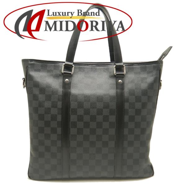 新品同様 ルイヴィトン ダミエグラフィット タダオPM ブラック ビジネスバッグ LOUIS VUITTON ルイヴィトン タダオPM ダミエグラフィット ビジネス
