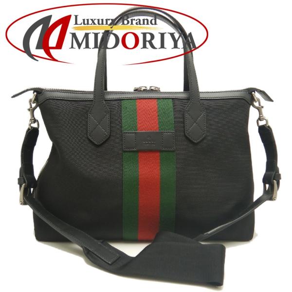 バッグ GUCCI GUCCI（グッチ） ウェビングライン 630923 トートバッグ キャンバスx