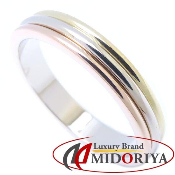 Cartier CARTIER カルティエ トリニティ バンド リング 指輪 #58 17号  