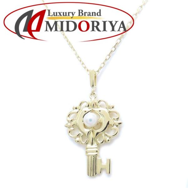 御木本 ミキモト MIKIMOTO K18 ベビーパール　ネックレス MIKIMOTO ミキモト ベビーパール 真珠 ペルリータ ネックレス K18