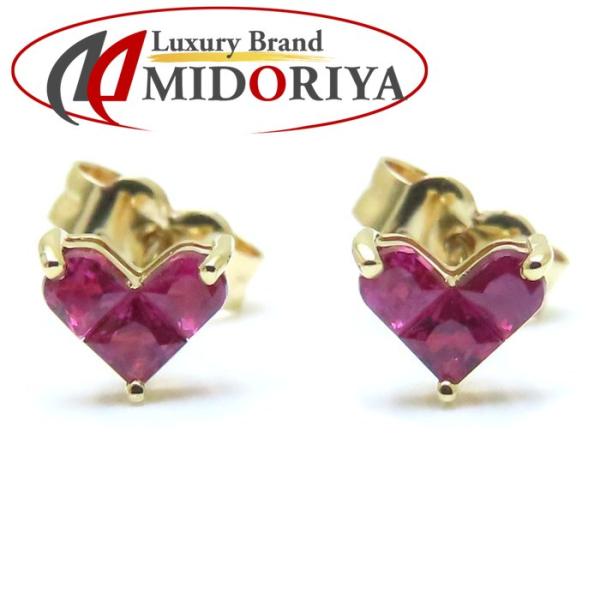 STAR JEWELRY（スタージュエリー） ミステリアスハート ピアス ルビー