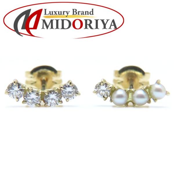 アーカー　スノーペレッツ　ピアス　ダイヤ　パール AHKAH（アーカー） アイスペレッツ ピアス スノーペレッツピアス