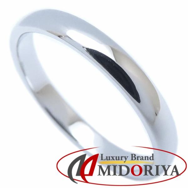 ティファニーウエディングバンド 6.5号　PT950 　無傷未使用に近い TIFFANY ティファニー PT950 ソレスト ダイヤモンド ハーフ エタニティ