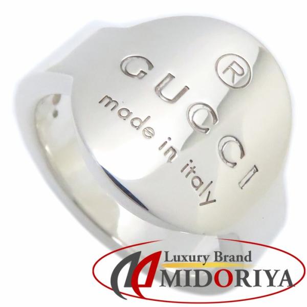 GUCCI（グッチ） ロゴ リング 指輪 #16 15.5号 シルバー925 レディース