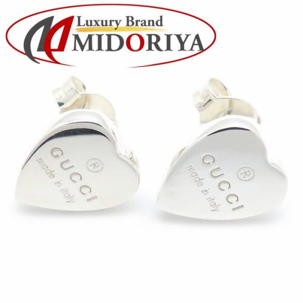 GUCCI（グッチ） ハート ピアス シルバー925 レディース/295190【中古