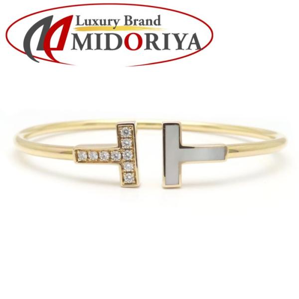 TIFFANY&Co.（ティファニー） Tワイヤー バングル マザーオブパール