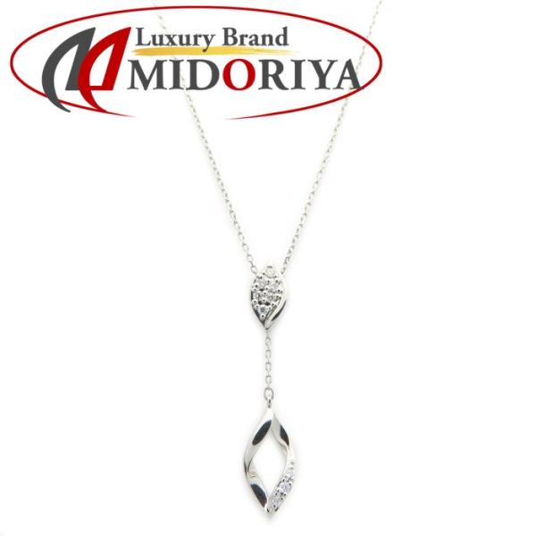 ヴァンドーム青山プラチナネックレストップ　ダイヤモンド0.35ct Pt950 VENDOME AOYAMA（ヴァンドーム青山） ダイヤモンド ネックレス Y字