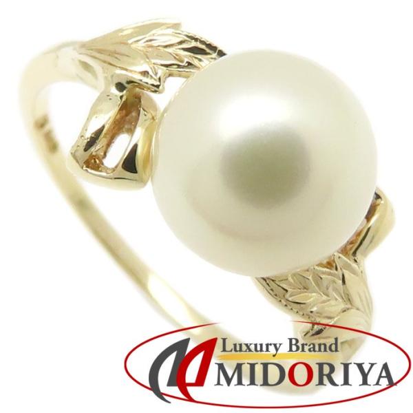 MIKIMOTO（ミキモト） パール リング 指輪 真珠8ミリ 11号 K14YG